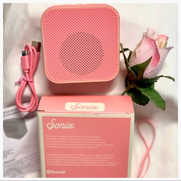 🎉HP NIB SONIX Bluetooth Speaker 🎶🎼🎵Bluetooth Charger & Wristlet - Picture 4 of 16